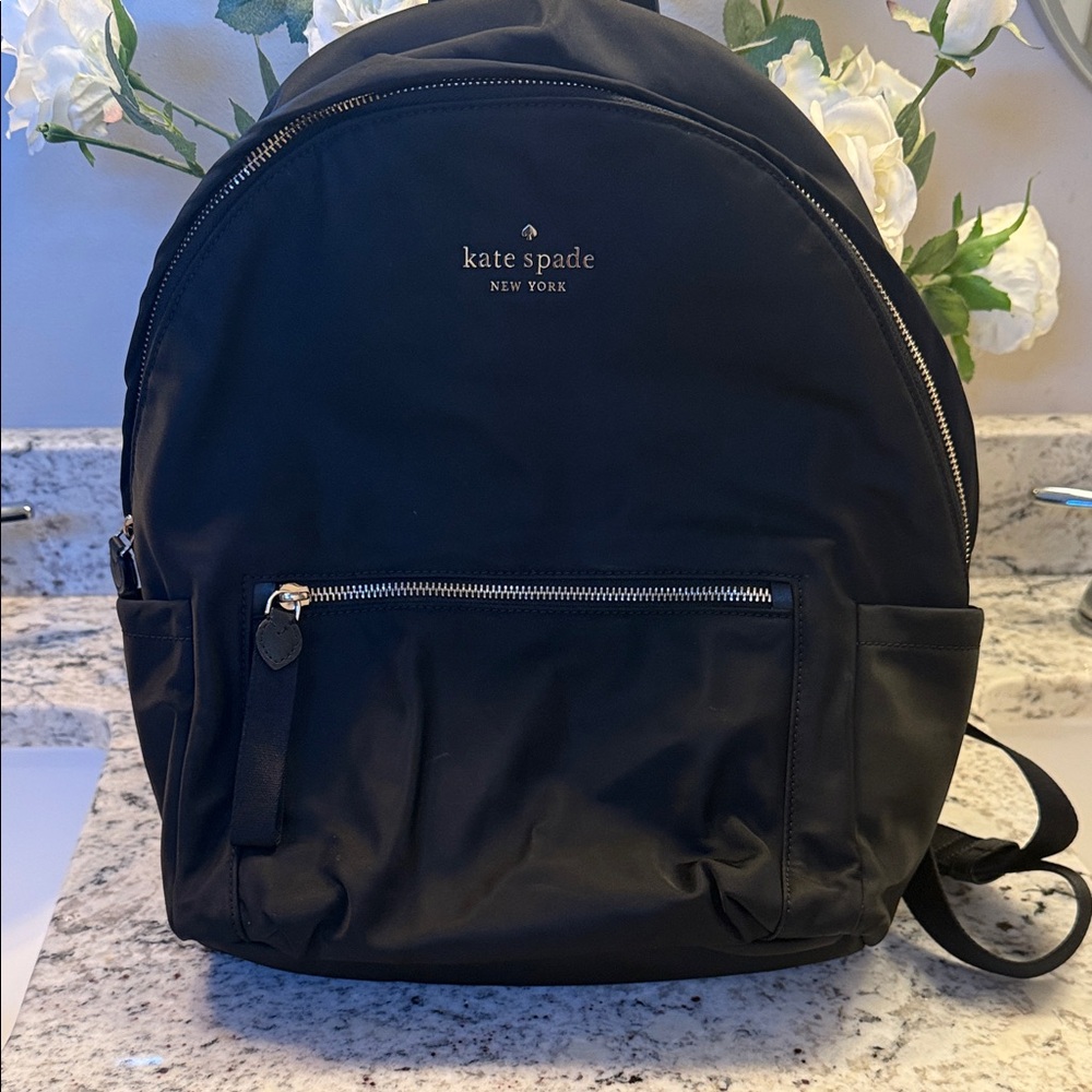 kate spade Midnight Black Backpack